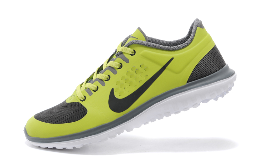 Nike FS Lite running sans chaussures jaune noir (1)